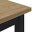 bænk Artisan eg 200 x 35 x 45 cm Konstrueret træ