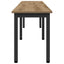 bænk Artisan eg 200 x 35 x 45 cm Konstrueret træ