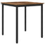 Spiseborde 70 x 70 x 75 cm METAL Firkantet