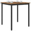 Spiseborde 70 x 70 x 75 cm METAL Firkantet