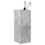 Parasolfod Beton Grå 25 x 24,5 x 64 cm Konstrueret træ