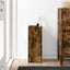 Parasolfod Røget eg 25 x 24,5 x 64 cm Konstrueret træ