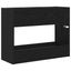 Parasolfod Sort eg 65 x 24 x 50 cm Konstrueret træ