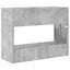 Parasolfod Beton Grå 65 x 24 x 50 cm Konstrueret træ