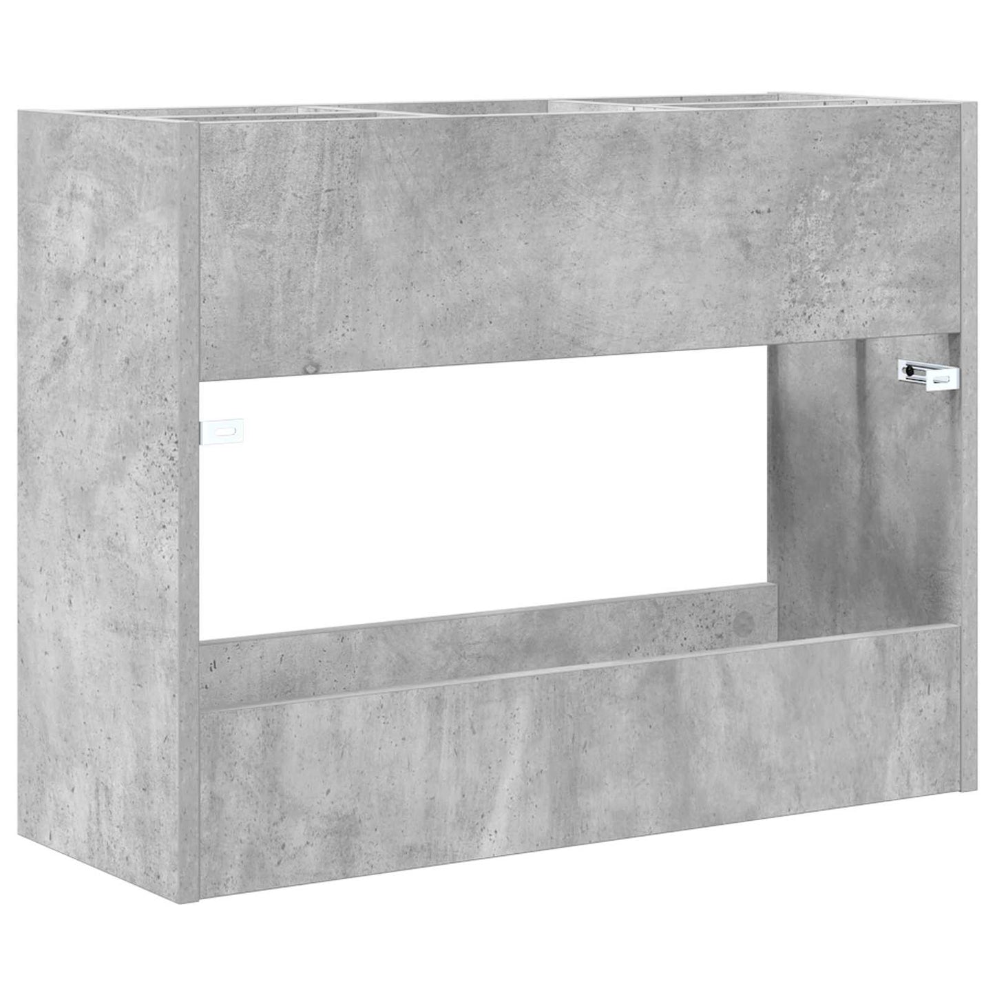 Parasolfod Beton Grå 65 x 24 x 50 cm Konstrueret træ