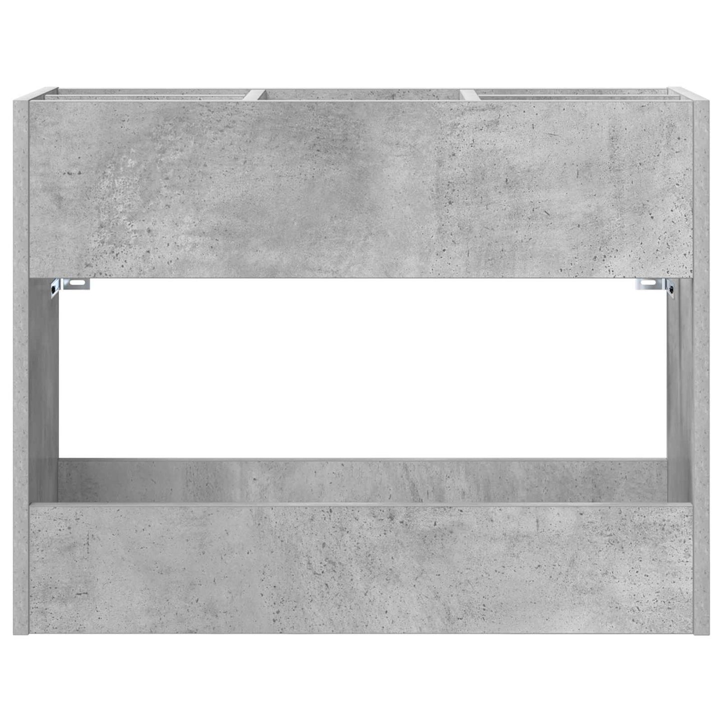 Parasolfod Beton Grå 65 x 24 x 50 cm Konstrueret træ