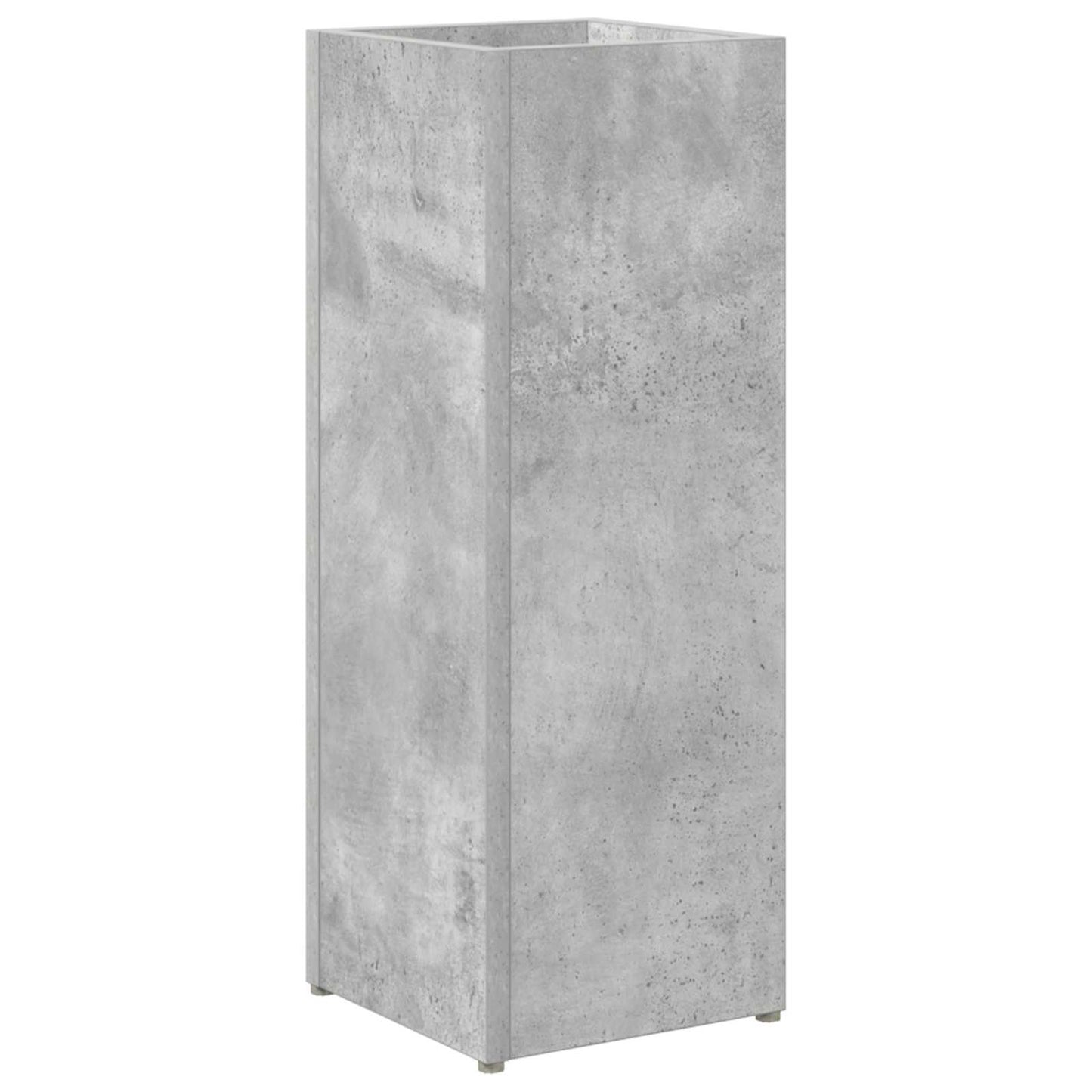 Parasolfod Beton Grå 20 x 20 x 55,5 cm Konstrueret træ