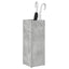 Parasolfod Beton Grå 20 x 20 x 55,5 cm Konstrueret træ