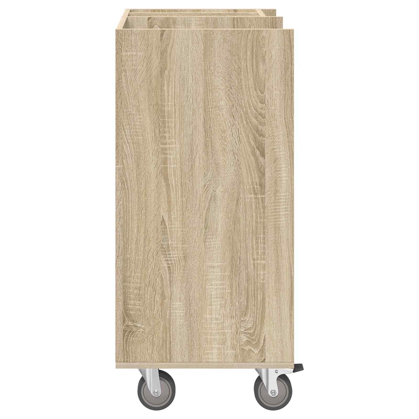 Golf Skab med hjul Ensfarvet Sonoma eg 65 x 45 x 98 cm