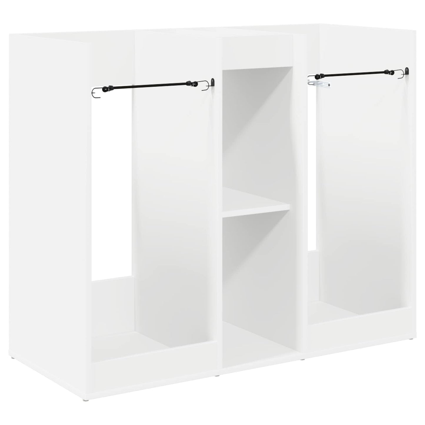 Golf Skab Ensfarvet Hvid 102 x 45 x 85,5 cm