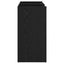 Golf Skab Ensfarvet Sort eg 102 x 45 x 85,5 cm