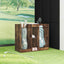 Golf Skab Ensfarvet Røget eg 102 x 45 x 85,5 cm