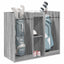 Golf Skab Ensfarvet Grå Sonoma 102 x 45 x 85,5 cm