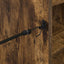 Golf Skab med hjul Ensfarvet Røget eg 90 x 45 x 98 cm