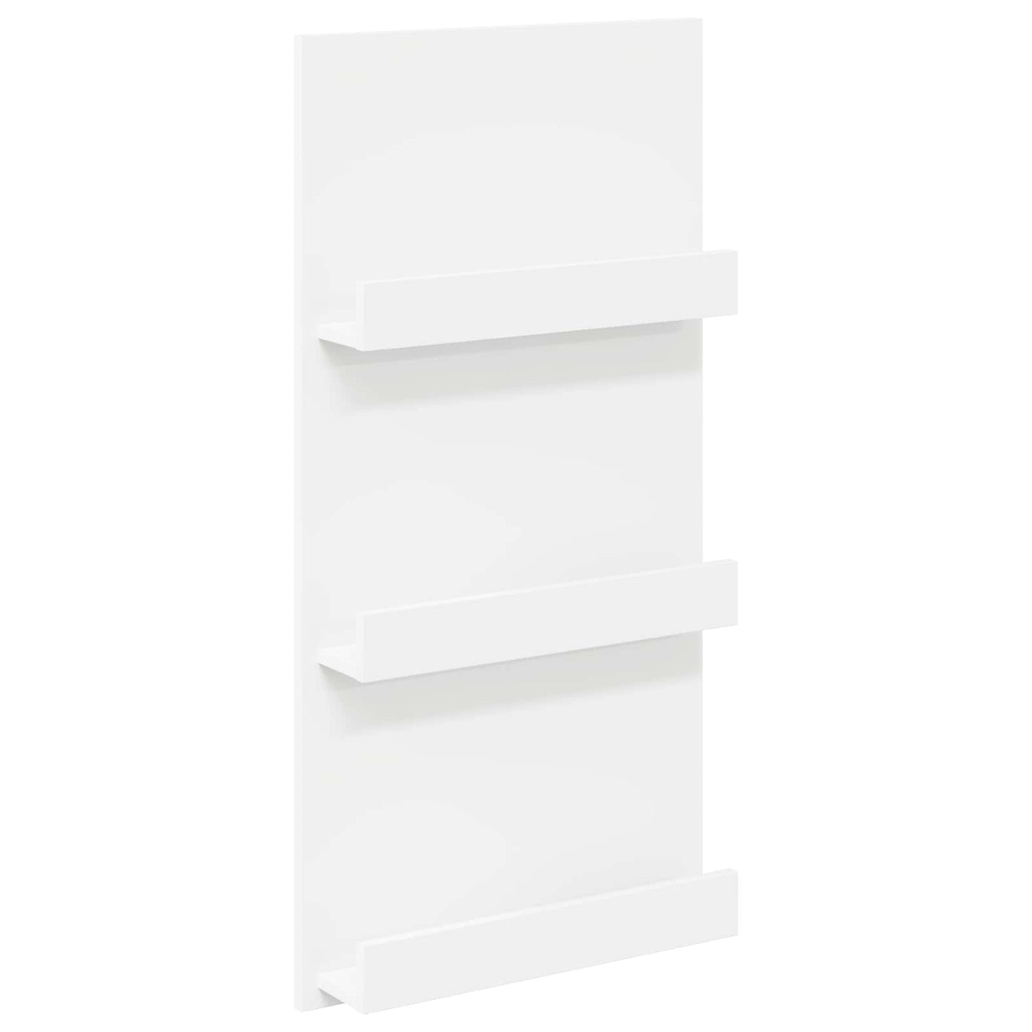 Magasin Rack med hylde Hvid 51 x 11 x 102 cm Konstrueret træ