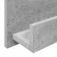Magasin Rack Beton Grå 51 x 11 x 102 cm Konstrueret træ