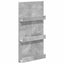 Magasin Rack Beton Grå 51 x 11 x 102 cm Konstrueret træ