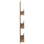 Magasin Rack Artisan Egetræ 51 x 11 x 102 cm Konstrueret træ