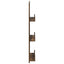 Magasin Rack Røget eg 43 x 11 x 102 cm Konstrueret træ