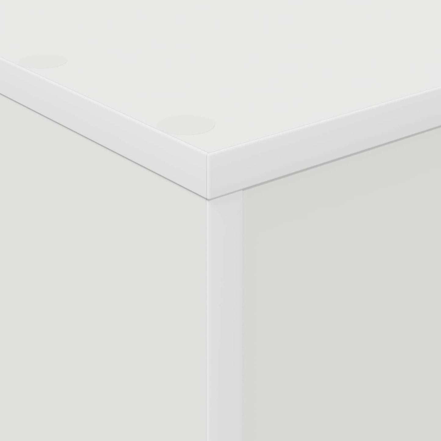 Magasin Rack med hylde Hvid 70 x 41 x 126 cm Konstrueret træ