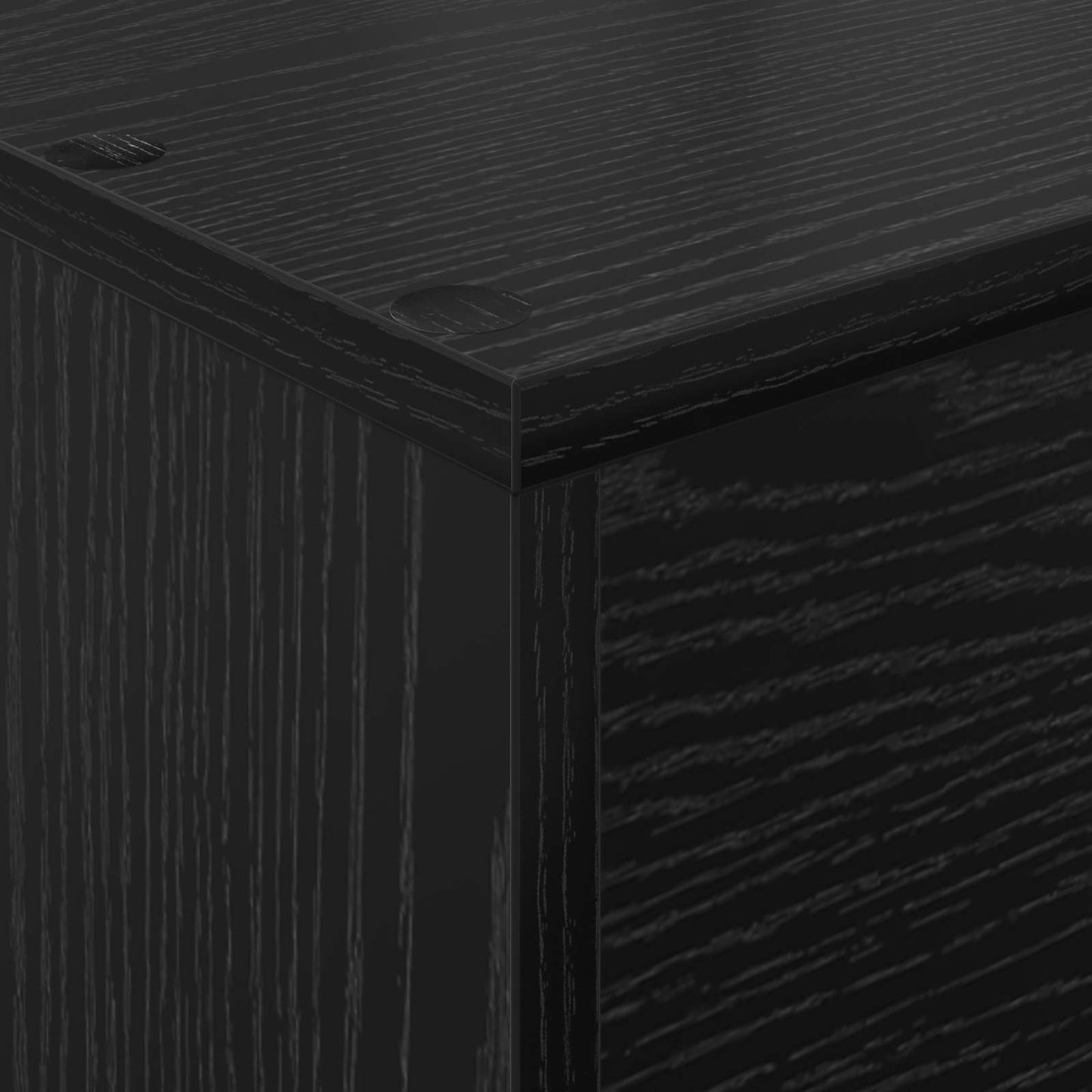 Magasin Rack med hylde Sort eg 70 x 41 x 126 cm Konstrueret træ