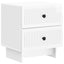 Natskab 2 pcs Hvid højglans 43 x 34,5 x 47,5 cm Konstrueret træ