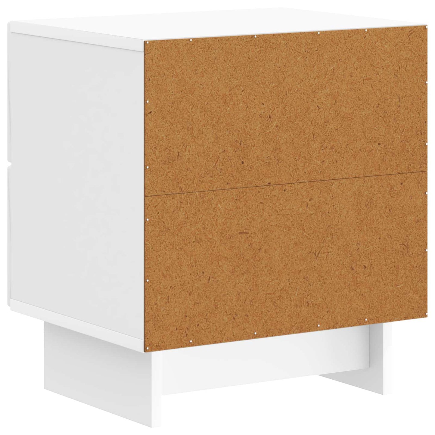 Natskab 2 pcs Hvid højglans 43 x 34,5 x 47,5 cm Konstrueret træ