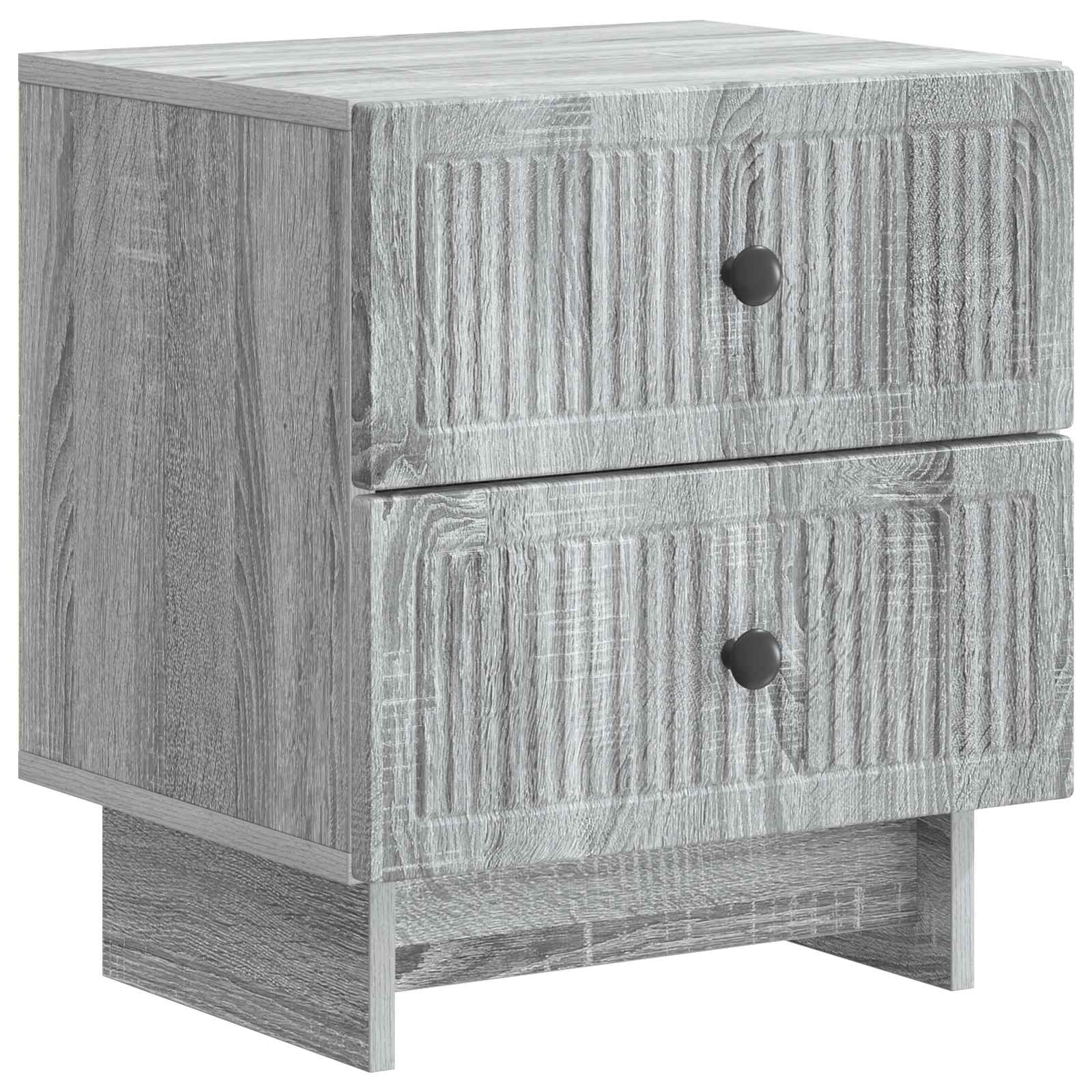 Natskab Grå sonoma-eg 43 x 34,5 x 47,5 cm Konstrueret træ billede
