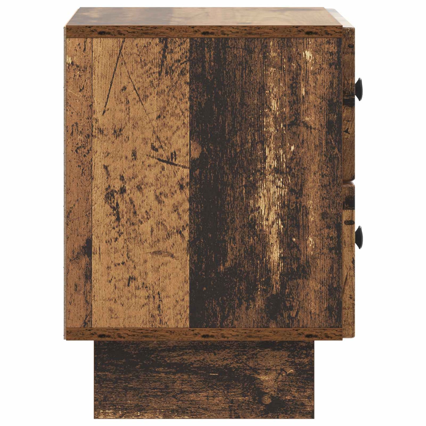 Natskab 2 pcs Gammelt træ 43 x 34,5 x 47,5 cm Konstrueret træ