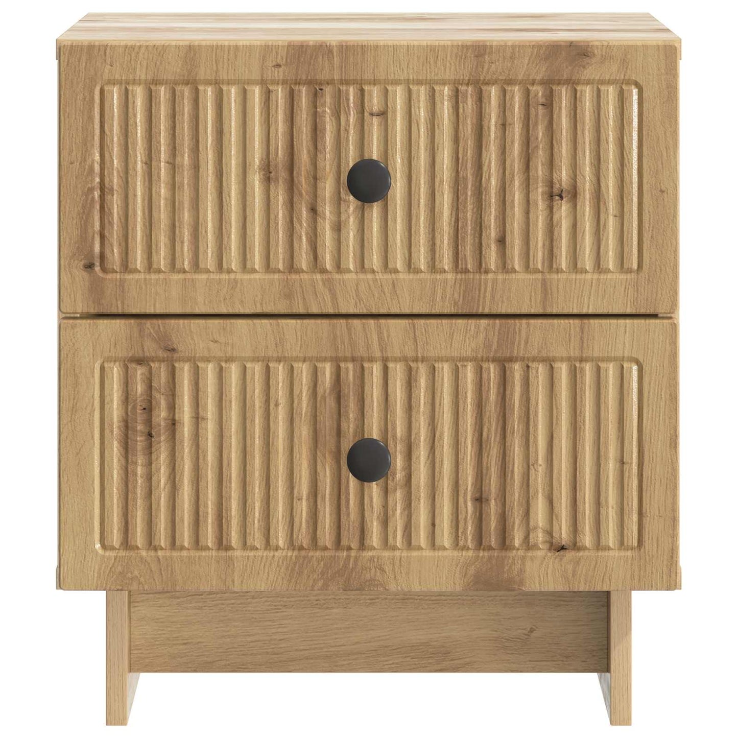 Natskab 2 stk. Artisan-eg 43 x 34,5 x 47,5 cm Konstrueret træ