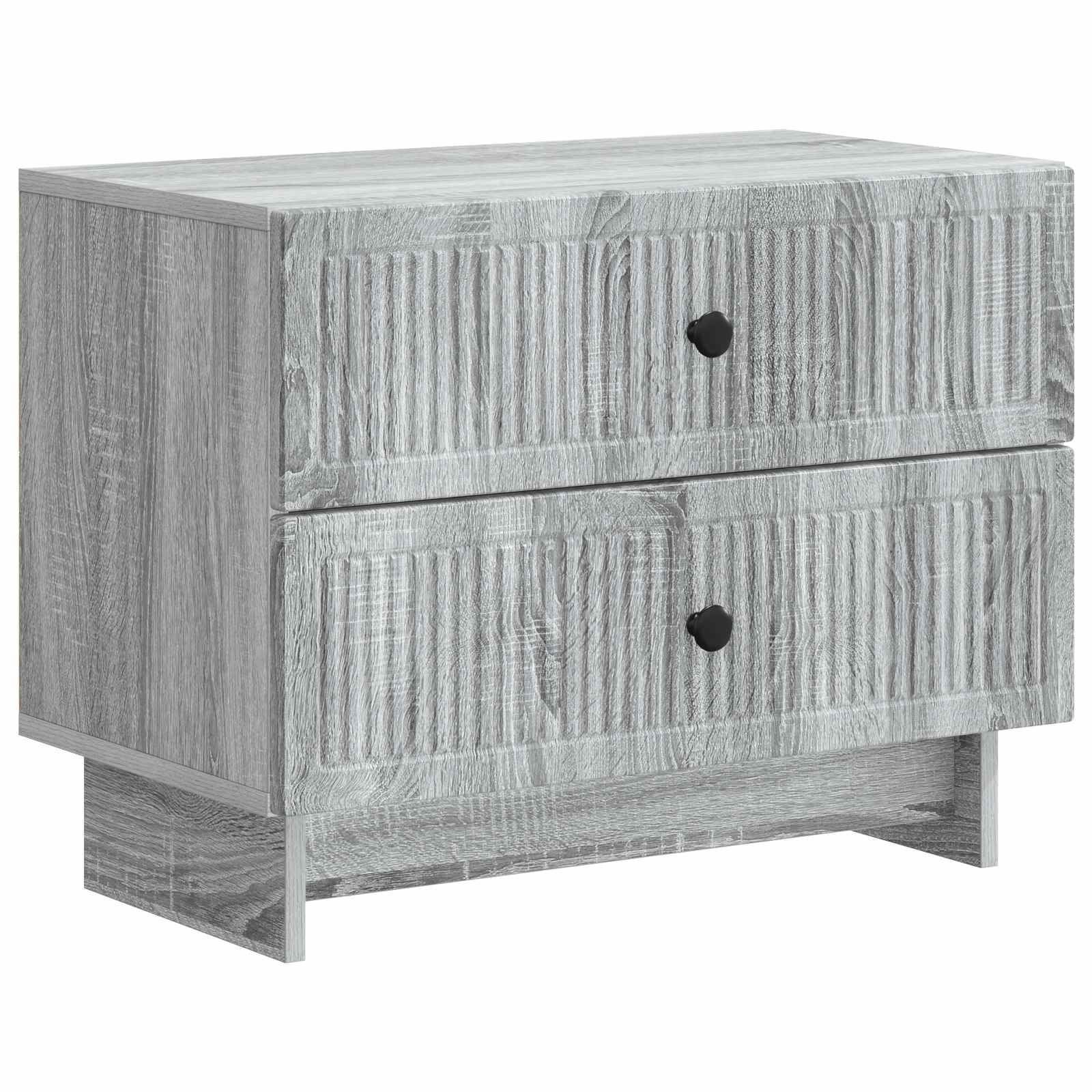 Natskab Grå sonoma-eg 62 x 34,5 x 47,5 cm Konstrueret træ billede