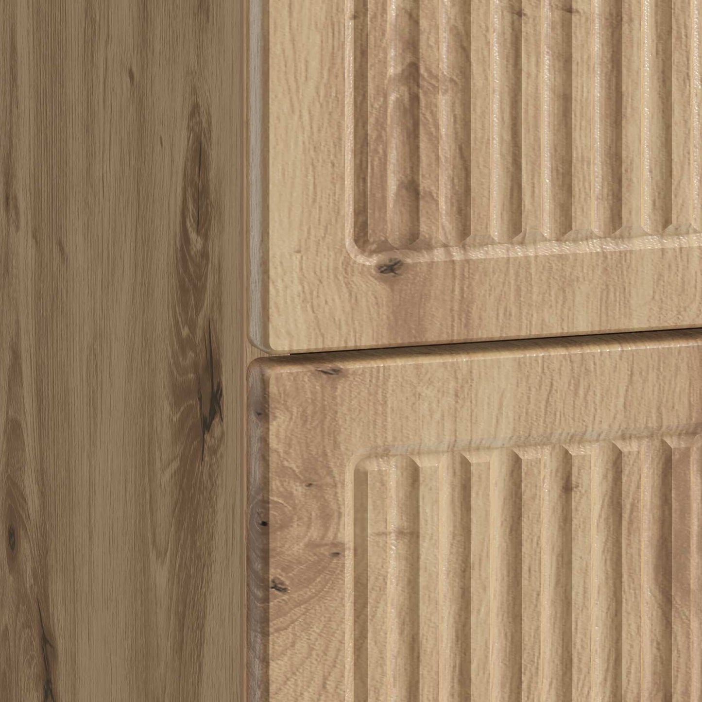 Natskab Artisan-eg 62 x 34,5 x 47,5 cm Konstrueret træ