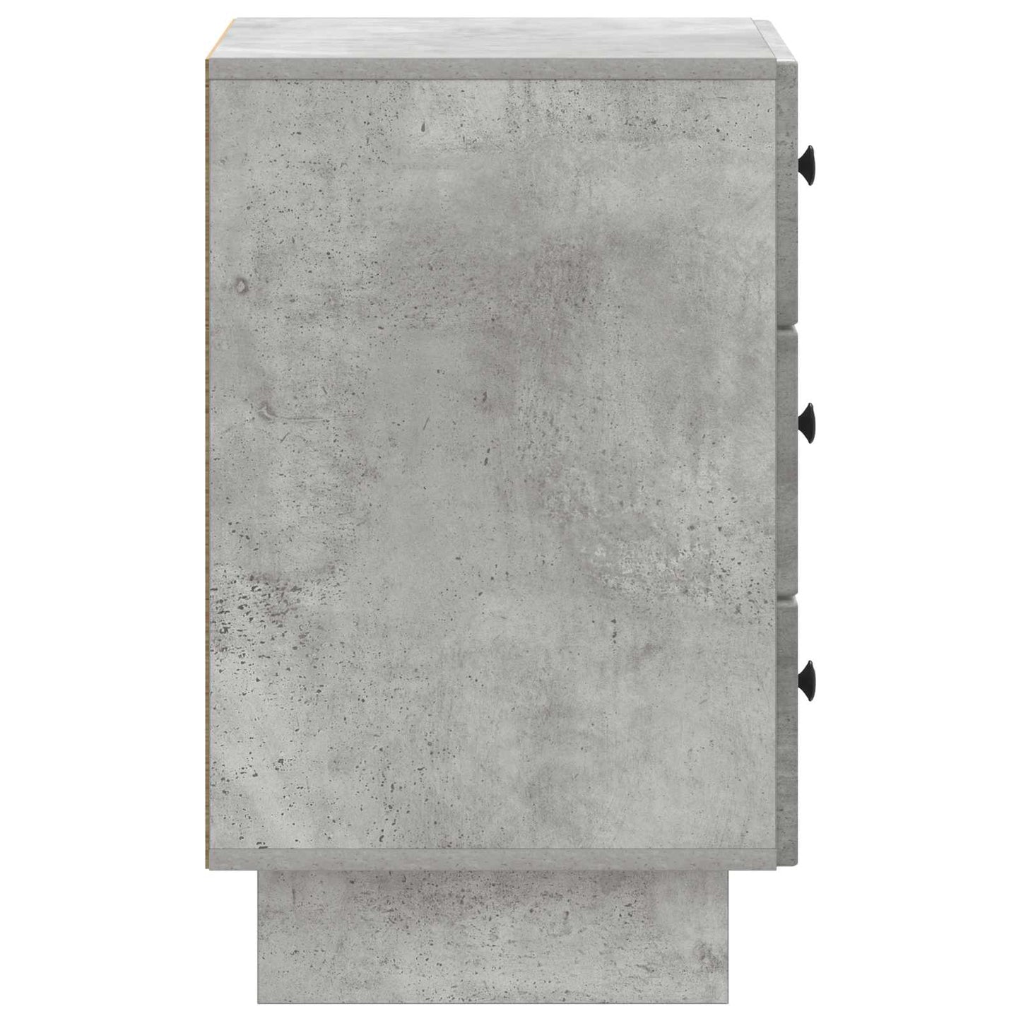 Natskab med skuffe Betongrå 43 x 41 x 66,5 cm Konstrueret træ