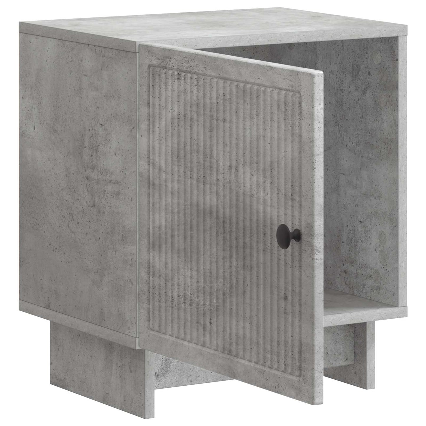 Natskab Betongrå 43 x 34,5 x 50 cm Konstrueret træ