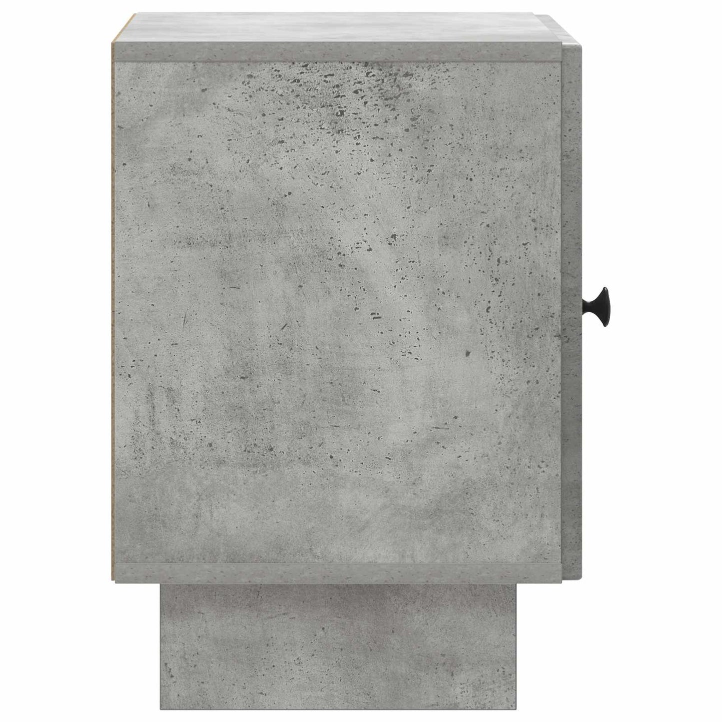 Natskab 2 pcs Betongrå 43 x 34,5 x 50 cm Konstrueret træ