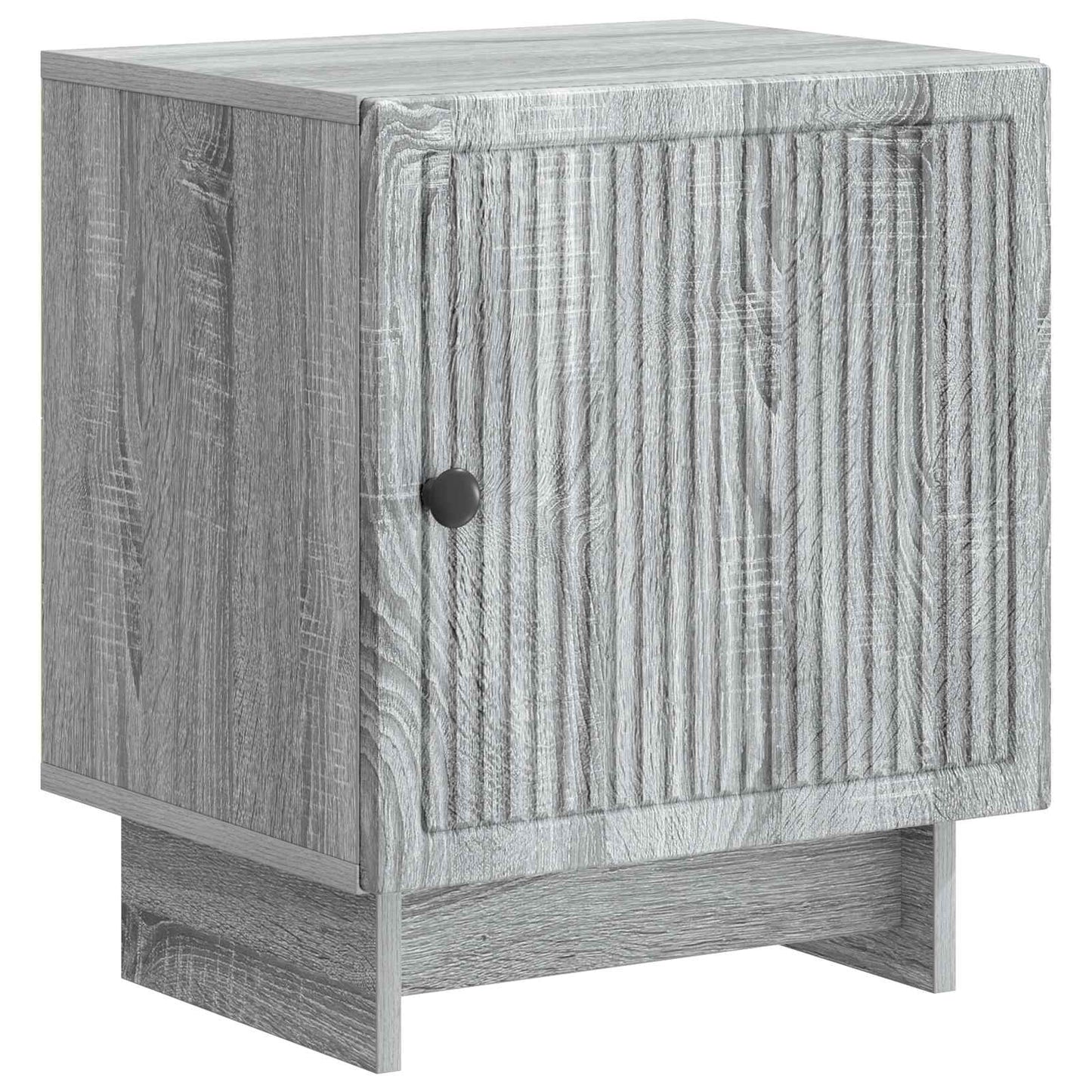 Natskab 2 stk. Grå sonoma-eg 43 x 34,5 x 50 cm Konstrueret træ