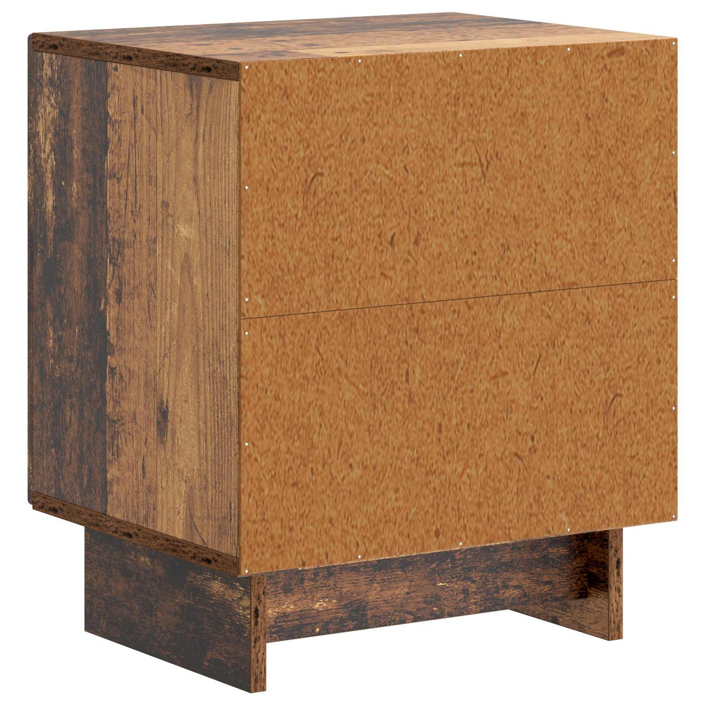 Natskab 2 pcs Gammelt træ 43 x 34,5 x 50 cm Konstrueret træ