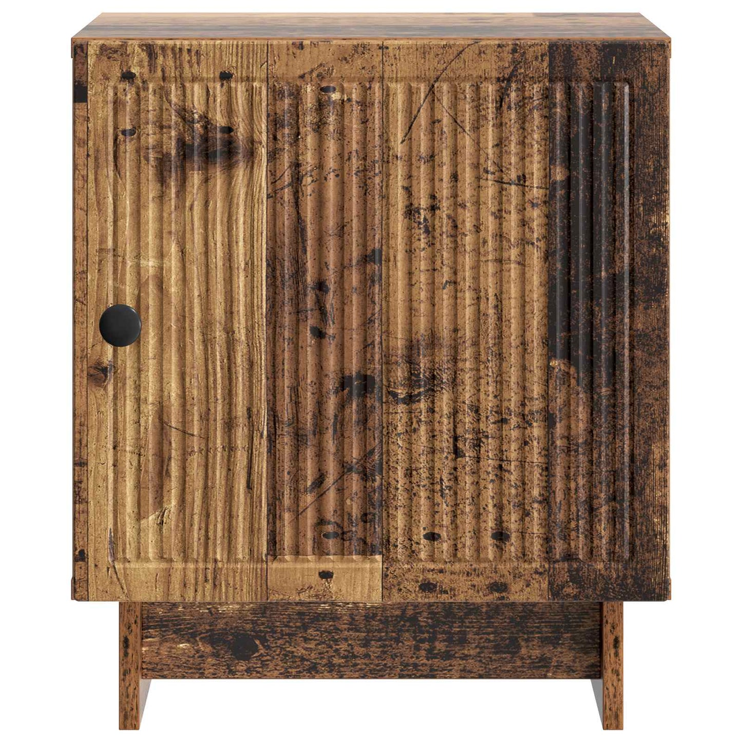 Natskab 2 pcs Gammelt træ 43 x 34,5 x 50 cm Konstrueret træ