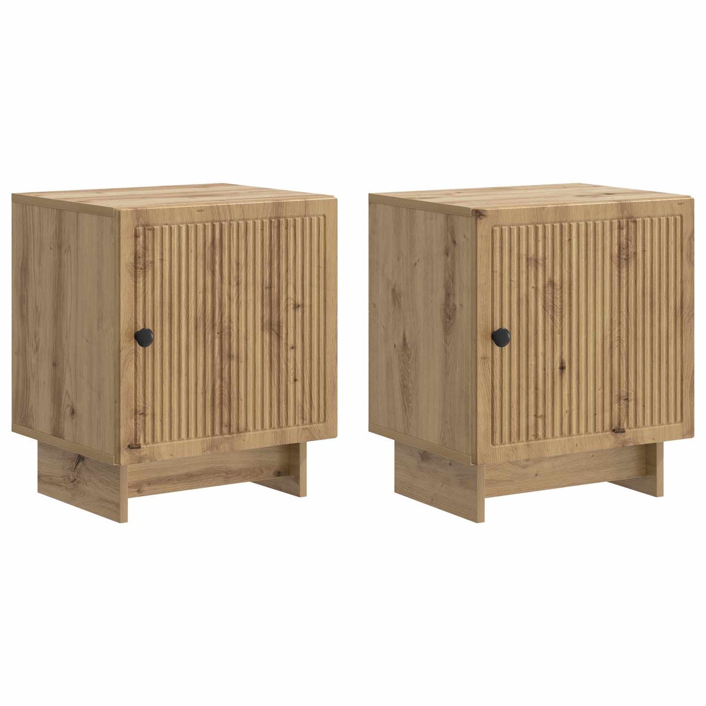 Natskab 2 pcs Artisan-eg 43 x 34,5 x 50 cm Konstrueret træ