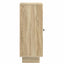 Sideboard Sonoma-eg 33 x 34,5 x 90 cm Konstrueret træ