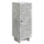 Sideboard Betongrå 33 x 34,5 x 90 cm Konstrueret træ