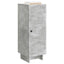 Sideboard Betongrå 33 x 34,5 x 90 cm Konstrueret træ