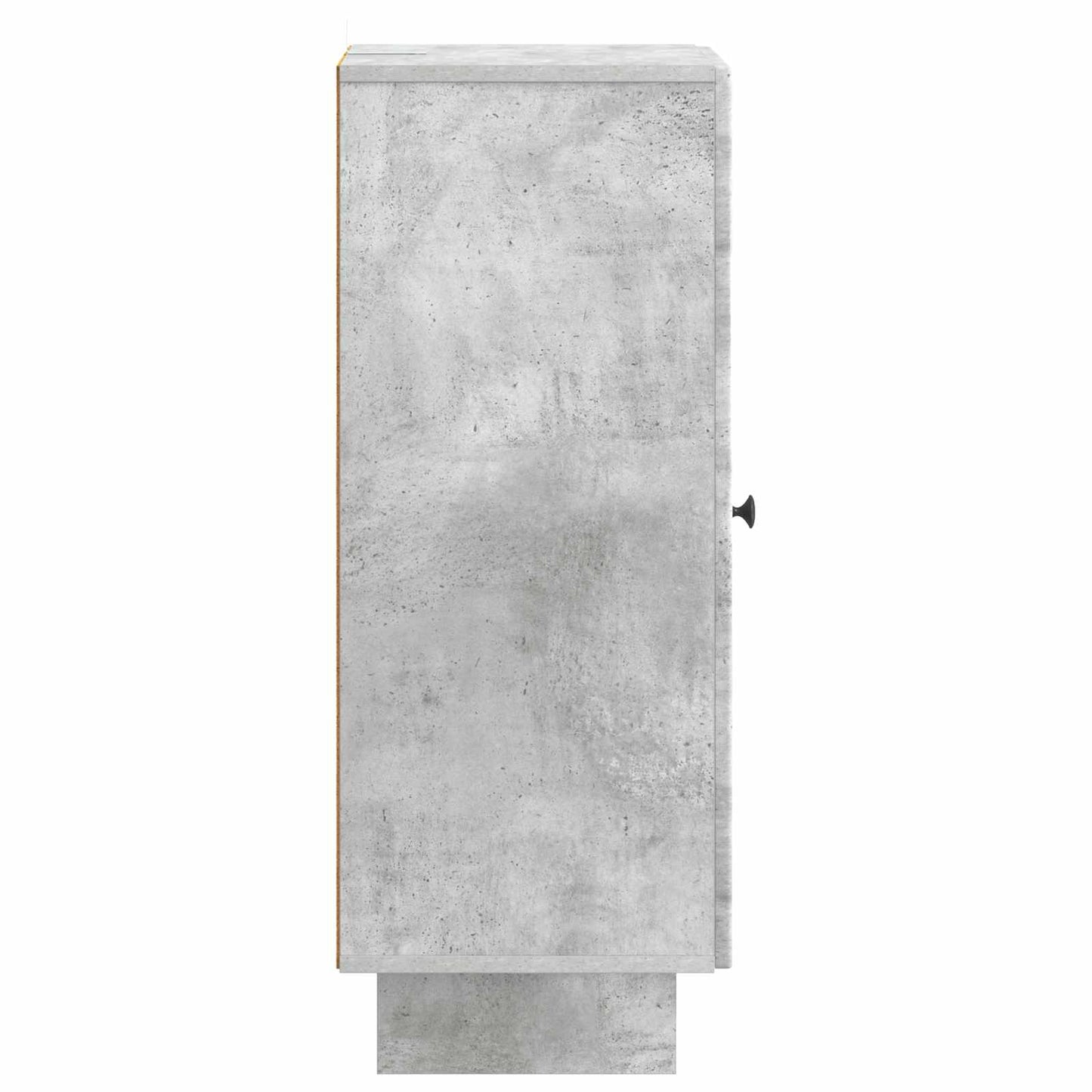 Sideboard Betongrå 33 x 34,5 x 90 cm Konstrueret træ