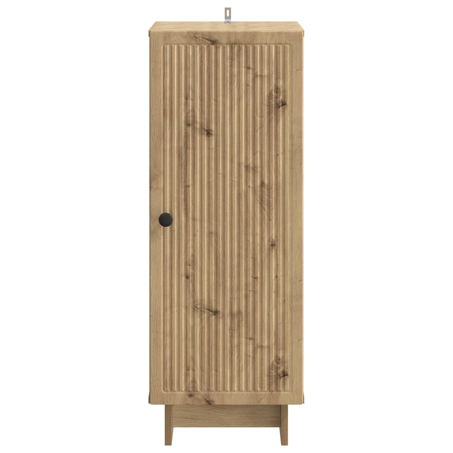 Sideboard Artisan-eg 33 x 34,5 x 90 cm Konstrueret træ