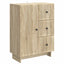 Sideboard Sonoma-eg 66 x 34,5 x 90 cm Konstrueret træ