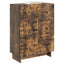 Sideboard med skuffe Røget eg 66 x 34,5 x 90 cm Konstrueret træ