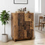 Sideboard Gammelt træ 66 x 34,5 x 90 cm Konstrueret træ