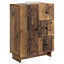 Sideboard Gammelt træ 66 x 34,5 x 90 cm Konstrueret træ
