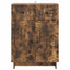 Sideboard med skuffe Røget eg 66 x 34,5 x 90 cm Konstrueret træ