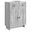 Sideboard Grå sonoma-eg 66 x 34,5 x 90 cm Konstrueret træ
